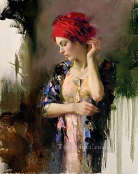 Impressionism Painting - Harmony Suite Pino Daeni beautiful woman lady